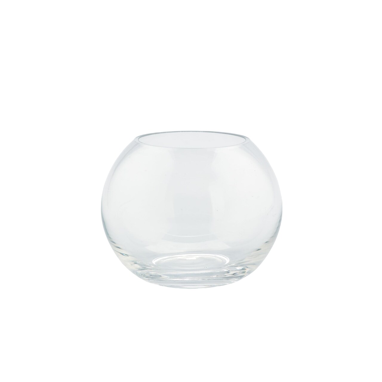 CC Home Furnishings 6" Clear Glass Bubble Bowl Floating Tealight Candle Holder